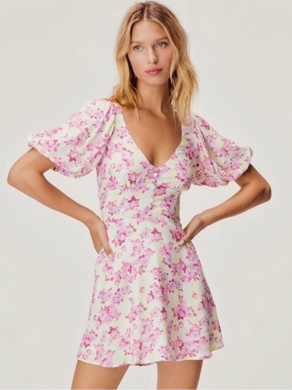 For love and Lemon atlanta mini dress Large
